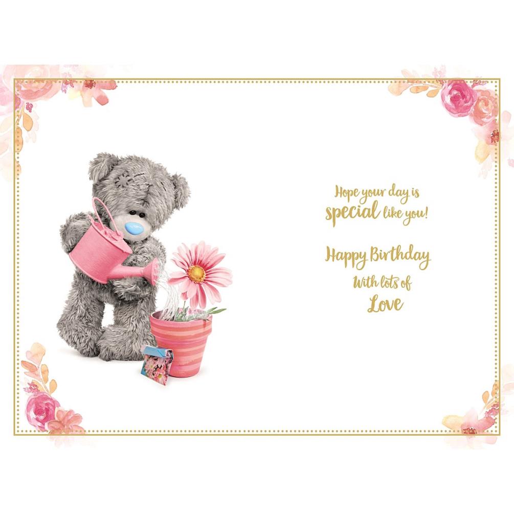 Niece Photo Finish Me to You Bear Birthday Card Extra Image 1